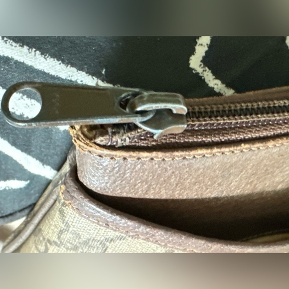 Gucci Monogram Supreme Sherry Web Ophidia Clutch Bag / Conversion Kit / Strap - Picture 6 of 10